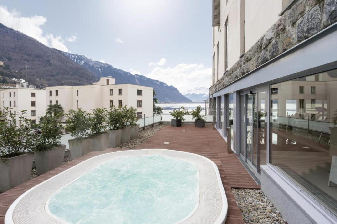Montreux Lake View Apartments And Spa - Swiss Hotel Apartments Exterior photo